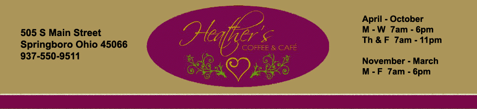 Heather’s Coffee & Cafe Logo