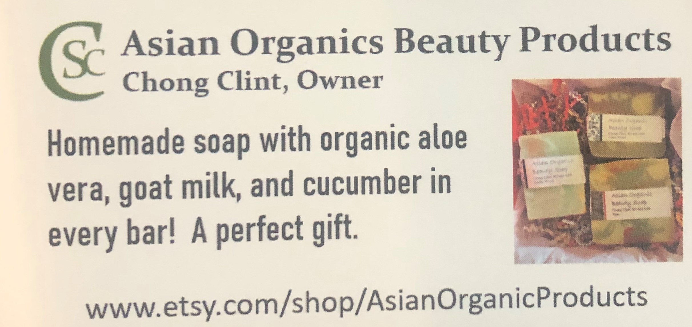 Asian Organics Beauty Products, LLC Logo